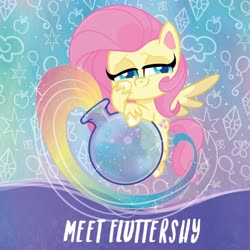 Size: 926x926 | Tagged: safe, fluttershy, pegasus, pony, g4.5, my little pony: pony life, official, female, solo