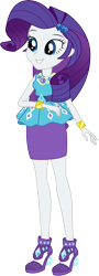 Size: 4300x11971 | Tagged: safe, artist:marcorulezzz, rarity, equestria girls, equestria girls series, g4, absurd resolution, clothes, cute, female, geode of shielding, grin, high heels, magical geodes, pencil skirt, raribetes, rarity peplum dress, shoes, simple background, skirt, smiling, solo, transparent background, vector