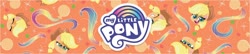 Size: 1858x404 | Tagged: safe, applejack, earth pony, pony, g4, g4.5, my little pony: pony life, official, female, my little pony logo, solo