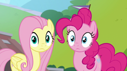 Size: 1920x1080 | Tagged: safe, screencap, fluttershy, pinkie pie, 2 4 6 greaaat, g4