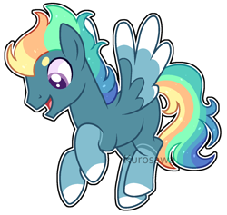 Size: 1470x1395 | Tagged: safe, artist:kurosawakuro, artist:persephoneiabases, oc, oc only, pegasus, pony, base used, male, offspring, parent:rainbow dash, parent:sky stinger, parents:rainbowstinger, simple background, solo, stallion, transparent background, two toned wings, wings