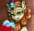 Size: 1280x1175 | Tagged: safe, alternate version, artist:celsian, autumn blaze, kirin, g4, card, chinese, chinese new year, ear fluff, female, first person view, levitation, lidded eyes, looking at you, magic, magic aura, offscreen character, open mouth, pov, raised hoof, red envelope, smiling, solo, telekinesis