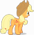 Size: 5000x5117 | Tagged: safe, artist:luckreza8, applejack, earth pony, pony, g4, the beginning of the end, .svg available, absurd resolution, applejack's hat, butt, cowboy hat, female, hat, mare, plot, simple background, solo, transparent background, vector