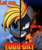 Size: 2550x3009 | Tagged: safe, artist:pridark, oc, oc only, oc:blaze (shadowbolt), pegasus, pony, two sided posters, bust, clothes, cloud, commission, evil, evil grin, fire, good, grin, high res, male, portrait, poster, shadowbolts, sky, smiling, solo, text, two sides