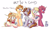 Size: 5210x3019 | Tagged: safe, artist:coco-drillo, oc, oc only, oc:antosheek, oc:cocodrillo, oc:dorm pony, oc:stjonal, oc:vanilla twist, earth pony, koala, pegasus, pony, unicorn, advertisement, artin' for good, australia, commission, donations