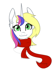 Size: 1456x1843 | Tagged: safe, artist:koloredkat, part of a set, oc, oc only, pony, unicorn, bust, horn, simple background, smiling, solo, transparent background, unicorn oc, ych result