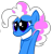 Size: 617x640 | Tagged: safe, artist:theironheart, oc, oc only, oc:kandy stripes, earth pony, pony, bust, earth pony oc, female, grin, mare, recolor, simple background, smiling, solo, transparent background