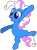 Size: 592x792 | Tagged: safe, artist:theironheart, oc, oc only, oc:kandy stripes, earth pony, pony, earth pony oc, female, mare, open mouth, recolor, simple background, smiling, solo, standing, standing on one leg, transparent background, underhoof