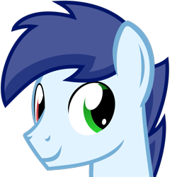 Size: 713x713 | Tagged: safe, artist:the smiling pony, oc, oc only, oc:slipstream, pony, g4, .svg available, heterochromia, simple background, smiling, solo, svg, transparent background, vector