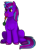 Size: 940x1274 | Tagged: safe, artist:69beas, oc, oc only, oc:neon eclipse, pony, unicorn, carrot, colored hooves, digital art, ear fluff, eating, food, herbivore, hoof fluff, horses doing horse things, male, simple background, sitting, solo, stallion, transparent background, underhoof