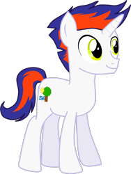 Size: 2933x3909 | Tagged: safe, artist:shadymeadow, oc, oc only, oc:morning forest, pony, unicorn, high res, male, simple background, solo, teenager, transparent background