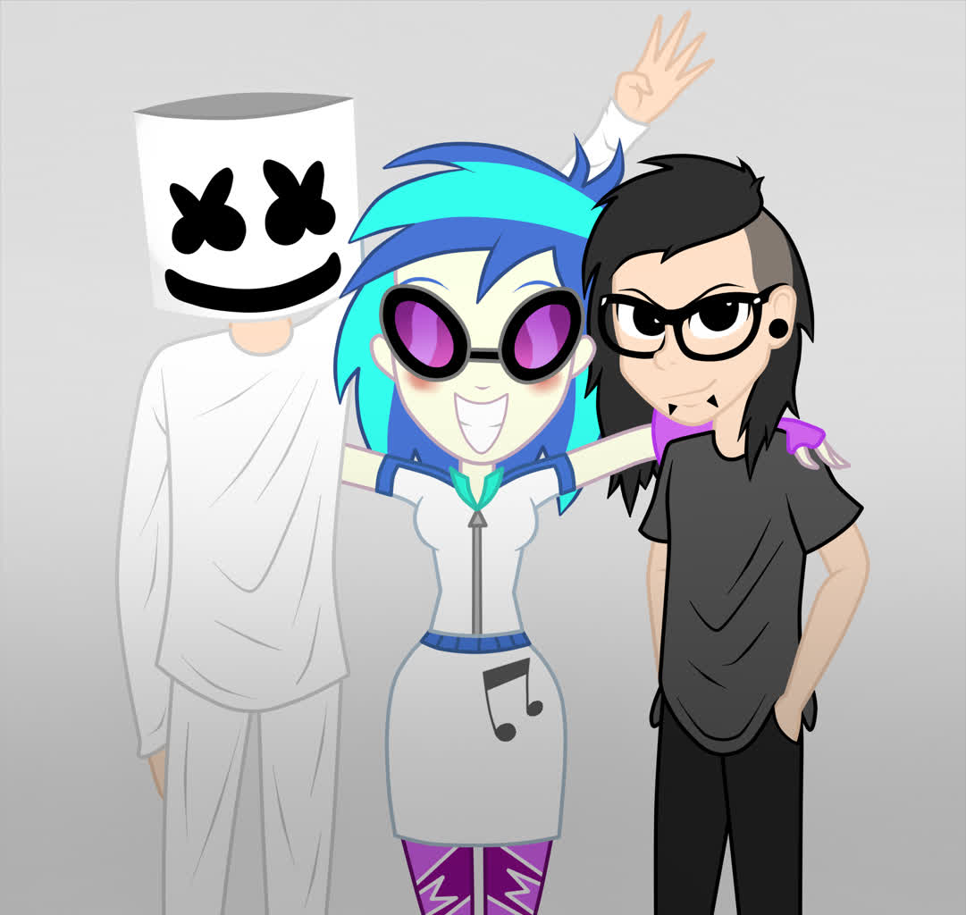 2254730 safe, artistmashoart, dj pon3, vinyl scratch, equestria