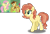 Size: 1280x864 | Tagged: safe, artist:purplepotato04, braeburn, fluttershy, oc, g4, female, male, offspring, parent:braeburn, parent:fluttershy, parents:braeshy, ship:braeshy, shipping, simple background, straight, transparent background