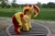 Size: 960x640 | Tagged: safe, artist:emberfallplush, sunset shimmer, pony, unicorn, g4, butt, female, irl, photo, plot, plushie, solo