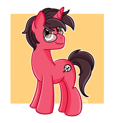 Size: 1064x1106 | Tagged: safe, artist:redpalette, oc, oc only, pony, unicorn, cute, glasses, male, stallion