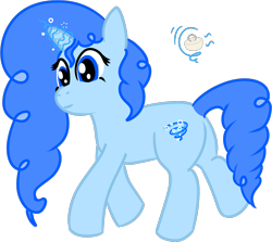 Size: 1340x1197 | Tagged: safe, artist:poniidesu, oc, oc only, pony, unicorn, curly mane, curly tail, simple background, solo, transparent background