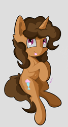 Size: 1804x3364 | Tagged: safe, artist:groomlake, oc, oc only, oc:buttercup shake, pony, body pillow, colored, female, looking at you, mare, smiling, solo, tongue out