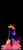 Size: 1125x2436 | Tagged: safe, artist:viva reverie, edit, editor:padgriffin, rainbow dash, pegasus, pony, brony polka, g4, female, minimalist, modern art, oled, phone wallpaper, solo, wallpaper, wallpaper edit