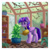 Size: 1280x1280 | Tagged: safe, artist:lilfunkman, twilight sparkle, alicorn, pony, g4, cute, female, folded wings, greenhouse, mare, mouth hold, plant, potted plant, solo, twiabetes, twilight sparkle (alicorn), water, watering can, wings