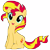 Size: 3500x3500 | Tagged: safe, artist:light262, sunset shimmer, pony, unicorn, g4, cute, female, happy, high res, mare, shimmerbetes, simple background, sitting, smiling, solo, transparent background, vector