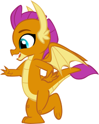 Size: 4806x5982 | Tagged: safe, artist:memnoch, smolder, dragon, g4, uprooted, cute, female, simple background, smolderbetes, solo, transparent background, vector