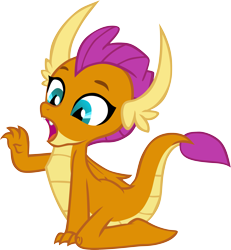 Size: 3321x3592 | Tagged: safe, artist:memnoch, smolder, dragon, g4, cute, female, high res, invisible stallion, open mouth, simple background, smolderbetes, solo, transparent background, vector