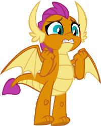 Size: 5981x7477 | Tagged: safe, artist:memnoch, smolder, dragon, g4, the ending of the end, cute, female, show accurate, simple background, smolderbetes, solo, transparent background, vector