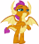 Size: 4828x5500 | Tagged: safe, artist:memnoch, smolder, dragon, g4, my little pony: friendship is magic, the ending of the end, cute, female, show accurate, simple background, smolderbetes, solo, transparent background, vector