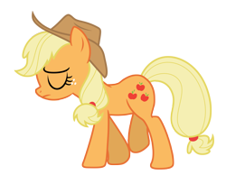 Size: 8683x6750 | Tagged: safe, artist:estories, applejack, earth pony, pony, g4, absurd resolution, eyes closed, female, sad, simple background, solo, transparent background, vector