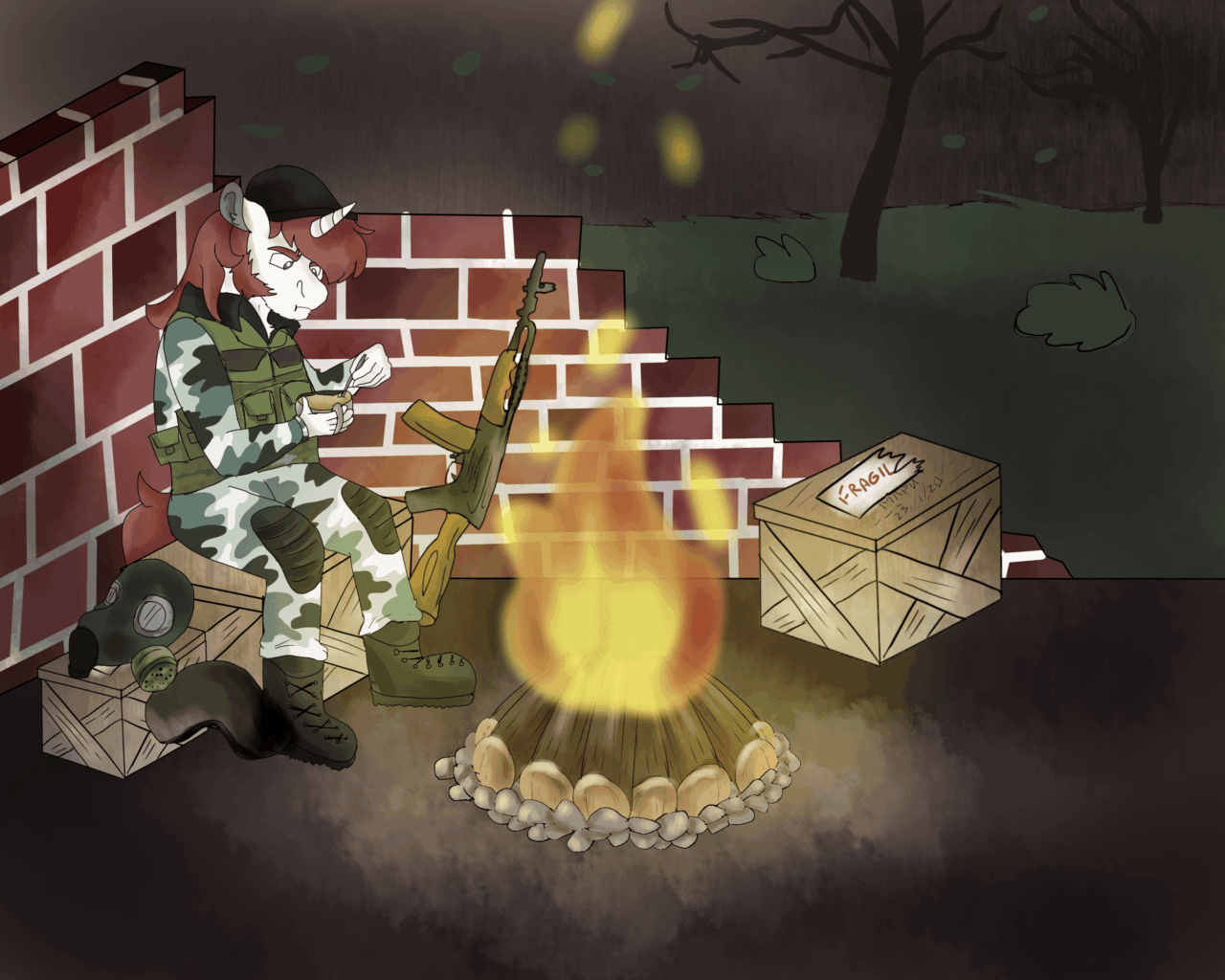 2256601 safe, artisteuspuche, oc, oc only, ocfrederick, unicorn