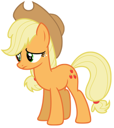 Size: 6285x7055 | Tagged: safe, artist:estories, applejack, earth pony, pony, g4, absurd resolution, female, simple background, solo, transparent background, vector