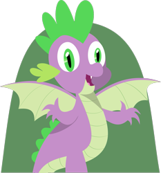 Size: 1017x1091 | Tagged: safe, artist:star drawing's, spike, dragon, g4, lineless, male, solo