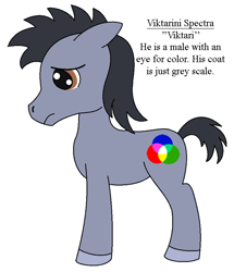 Size: 562x652 | Tagged: safe, artist:chili19, oc, oc only, pony, crossover, frown, gnorbu, male, neopets, ponified, sad, simple background, solo, stallion, white background