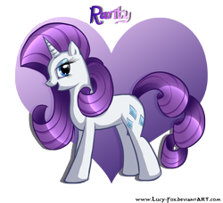 Size: 1729x1580 | Tagged: safe, artist:aerovixen, rarity, pony, unicorn, g4, cutie mark, female, heart, lidded eyes, looking at you, mare, open mouth, profile, simple background, smiling, solo, transparent background