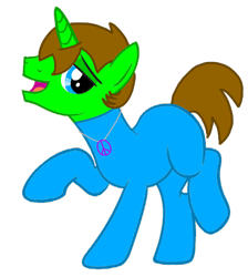 Size: 846x945 | Tagged: safe, artist:angrybeavers1997, oc, oc only, oc:ryan, pony, unicorn, bodysuit, catsuit, dancing, groovy, hippie, jewelry, latex, latex suit, male, necklace, peace suit, peace symbol, rubber suit, simple background, solo, transparent background