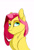 Size: 1350x2000 | Tagged: safe, alternate version, artist:finchina, fluttershy, pony, g4, alternate hairstyle, bust, chest fluff, female, mare, raised eyebrow, simple background, solo, white background