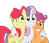 Size: 2046x1774 | Tagged: safe, artist:squipycheetah, apple bloom, scootaloo, sweetie belle, earth pony, pegasus, pony, unicorn, g4, growing up is hard to do, my little pony: friendship is magic, adorabloom, alternate cutie mark, bipedal, bracelet, cute, cutealoo, cutie mark, cutie mark crusaders, diasweetes, female, gritted teeth, happy, hug, jewelry, lesbian, mare, older, older apple bloom, older cmc, older scootaloo, older sweetie belle, one eye closed, ot3, polyamory, ship:scootabelle, ship:scootabloom, ship:sweetiebloom, ship:sweetiebloomaloo, shipping, simple background, smiling, teeth, the cmc's cutie marks, transparent background, trio, trio female, vector, wedding band