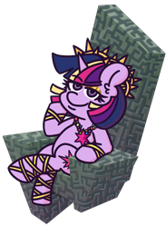 Size: 1900x2600 | Tagged: safe, artist:threetwotwo32232, twilight sparkle, alicorn, pony, g4, crown, female, jewelry, looking at you, mare, regalia, simple background, solo, transparent background, twilight sparkle (alicorn)