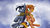 Size: 3200x1800 | Tagged: safe, artist:zedrin, oc, oc only, oc:storm shock, bat pony, pony, unicorn, bat pony oc, clothes, horn, scarf, unicorn oc