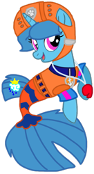 Size: 541x996 | Tagged: safe, artist:徐詩珮, spring rain, pony, seapony (g4), unicorn, series:sprglitemplight diary, series:sprglitemplight life jacket days, series:springshadowdrops diary, series:springshadowdrops life jacket days, g4, alternate universe, base used, clothes, cute, lifeguard, lifeguard spring rain, paw patrol, seaponified, seapony spring rain, simple background, species swap, springbetes, swimsuit, transparent background