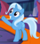 Size: 352x391 | Tagged: safe, screencap, trixie, pony, unicorn, g4, my little pony: friendship is magic, uncommon bond, cropped, female, mare, solo