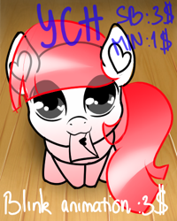 Size: 400x500 | Tagged: safe, artist:helithusvy, oc, oc only, pony, auction, auction open, commission, letter, solo, ych example, ych sketch, your character here