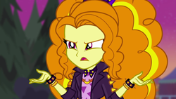 Size: 1920x1080 | Tagged: safe, screencap, adagio dazzle, equestria girls, equestria girls series, g4, sunset's backstage pass!, spoiler:eqg series (season 2), clothes, female, music festival outfit, solo