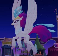 Size: 716x693 | Tagged: safe, screencap, queen novo, classical hippogriff, hippogriff, g4, my little pony: the movie, cropped, female, solo