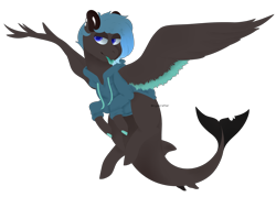 Size: 7000x5300 | Tagged: safe, artist:cyberafter, oc, oc only, oc:decoy, pegasus, pony, lineless, simple background, solo, transparent background