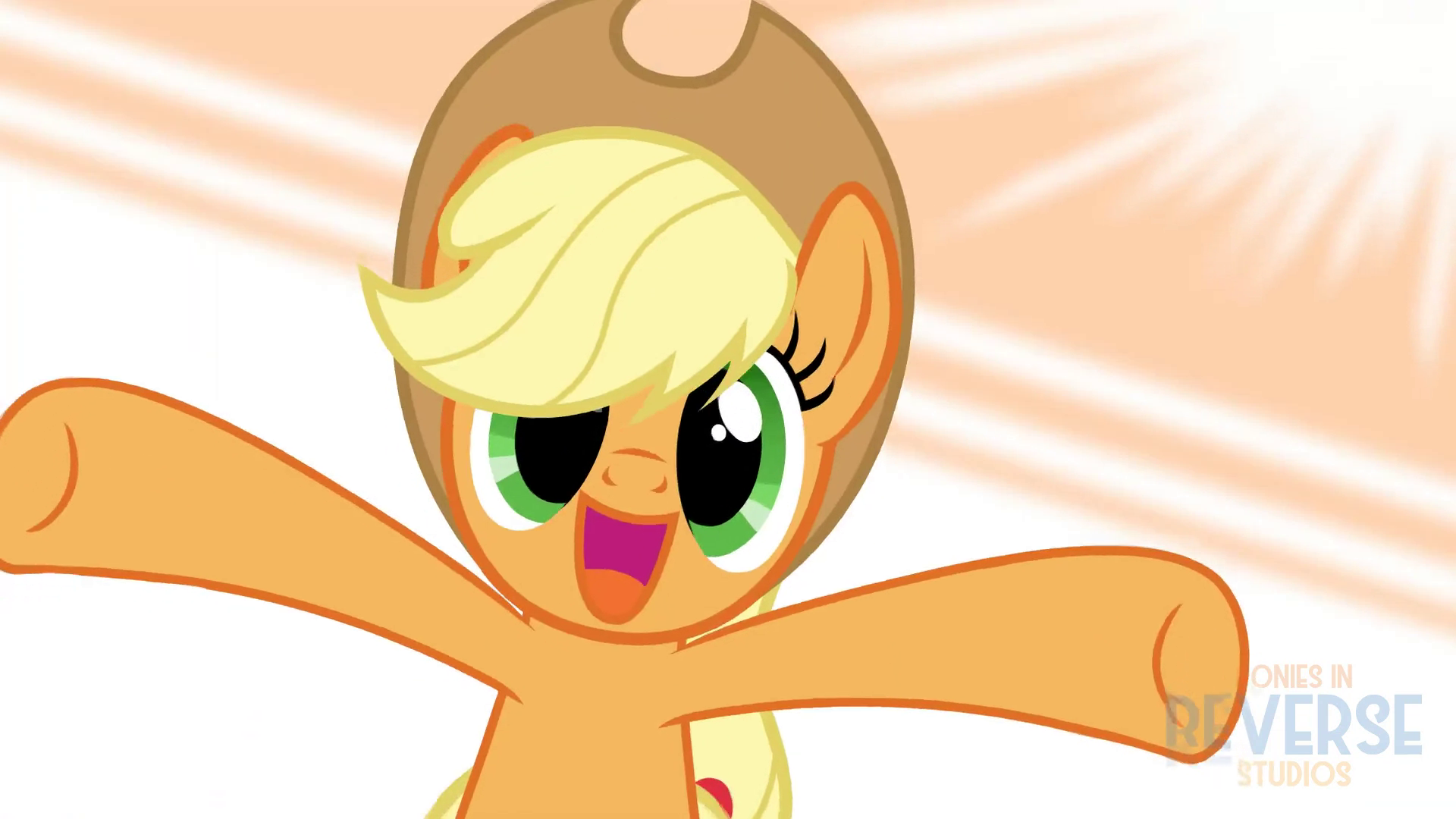 2259350 Safe Artist Reverse Studios Edit Applejack Earth Pony