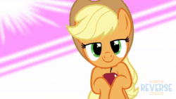 Size: 1920x1080 | Tagged: safe, artist:reverse studios, edit, applejack, earth pony, pony, g4, 60 fps, animated, apple, cute, female, food, happy, hat, jackabetes, mare, music, music video, open mouth, solo, sound, webm