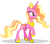 Size: 1816x1600 | Tagged: safe, artist:mlptmntdisneykauane, luster dawn, alicorn, pony, g4, alicornified, alternate universe, base used, colored wings, concave belly, crown, female, gradient mane, gradient wings, jewelry, lustercorn, race swap, raised hoof, regalia, simple background, slender, solo, thin, transparent background, wings