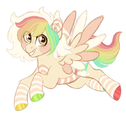 Size: 1024x938 | Tagged: safe, artist:azure-art-wave, oc, oc only, pegasus, pony, colored wings, male, multicolored wings, simple background, solo, stallion, transparent background, wings