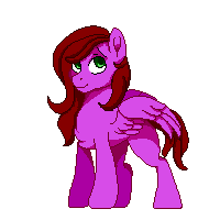 Size: 200x200 | Tagged: safe, artist:jazzwolfblaze, oc, oc only, pegasus, pony, chest fluff, female, looking up, mare, one wing out, pixel art, simple background, smiling, solo, transparent background, wings